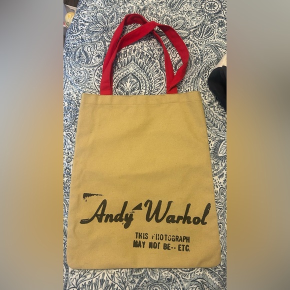 Andy Warhol Campbell’s Soup Can Tote Bag - Picture 2 of 2